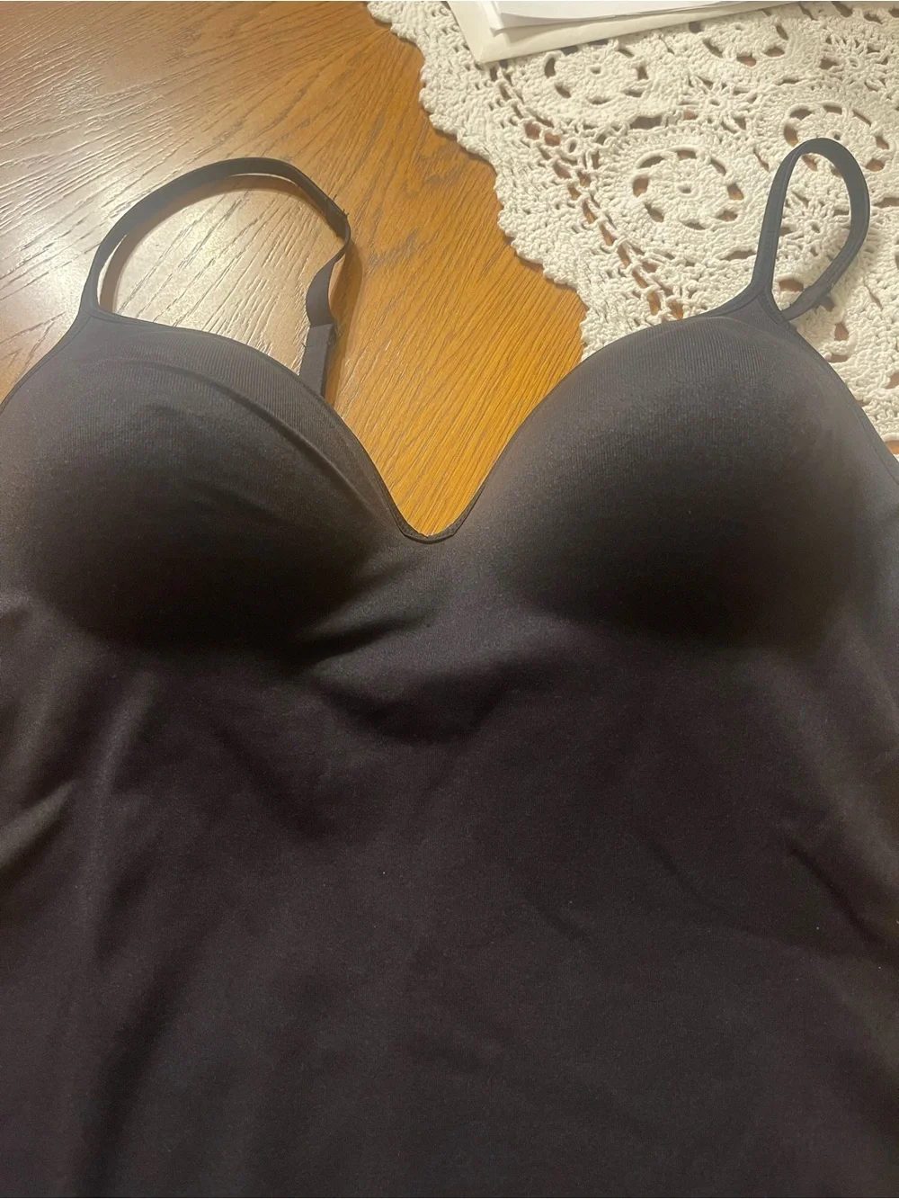 Shapewear with built in padded bra